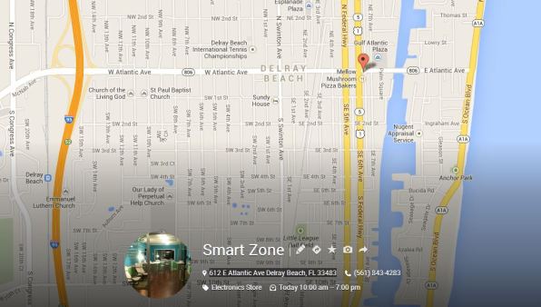 Smart Zone Location